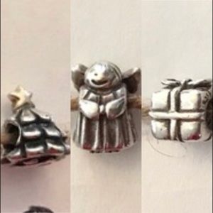 Pandora Christmas charms